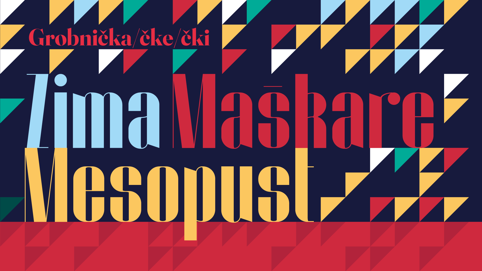 Baner: Program Zima / Maškare / Mesopust 2025.