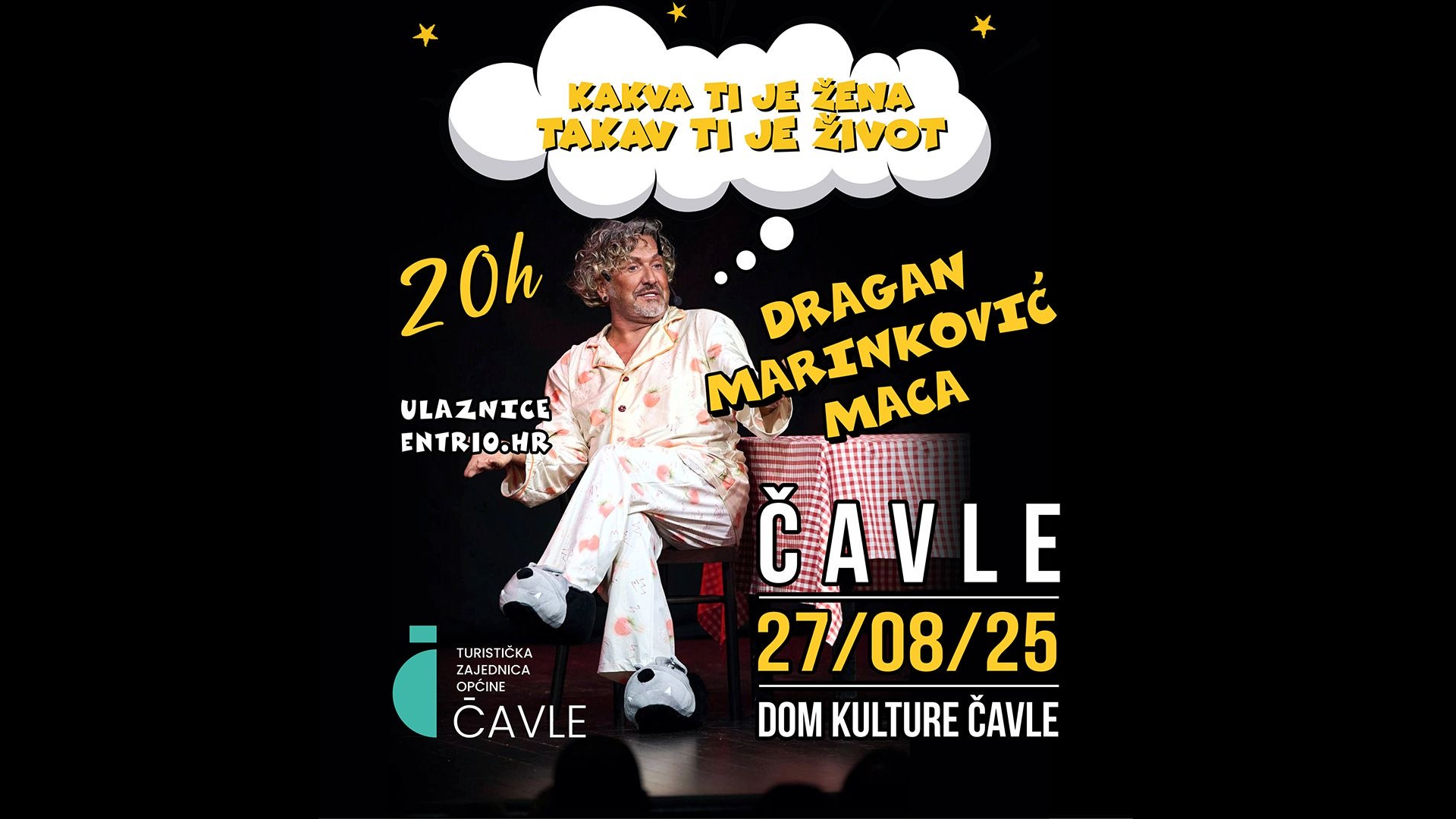 Stand-up komedija: Dragan Marinković – Maca: Kakva ti je žena takav ti je život