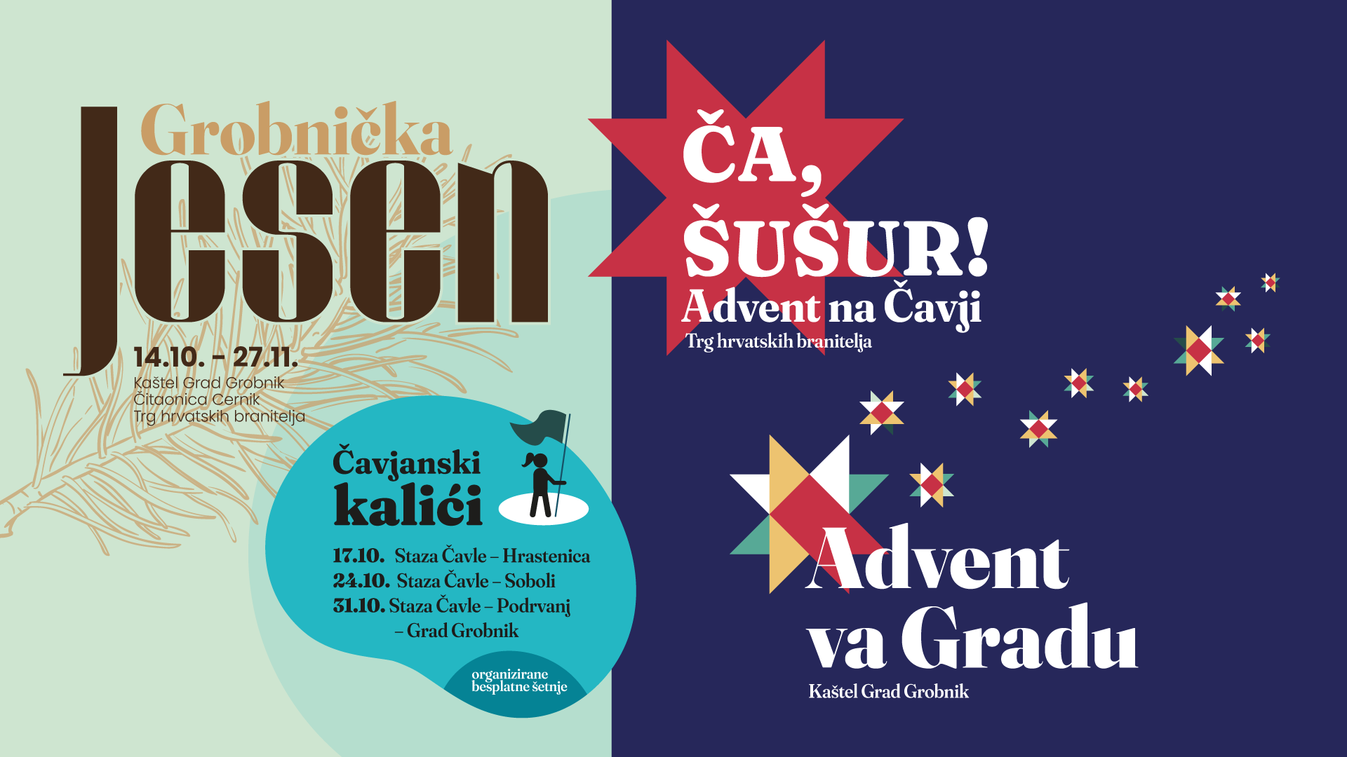 Baner: Autumn and Advent in Čavle - Program (in Croatian)